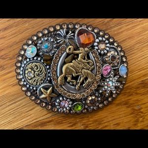 Rhinestone western cowgirl/cowboy belt